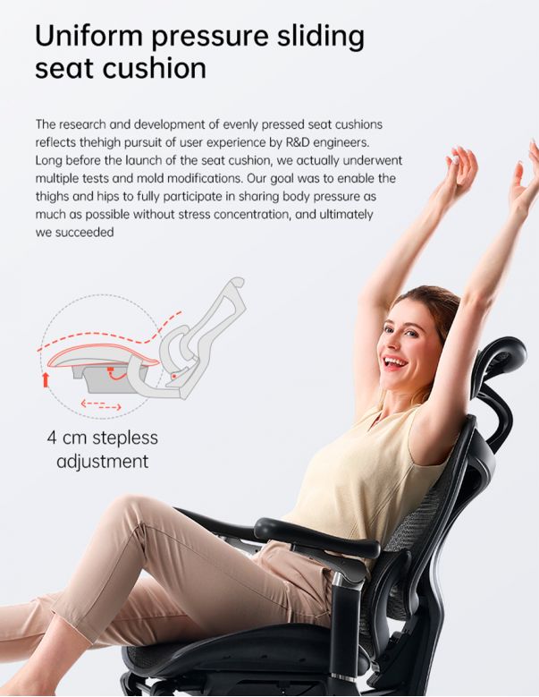 Крісло SIHOO DORO-C300 PRO BLACK...