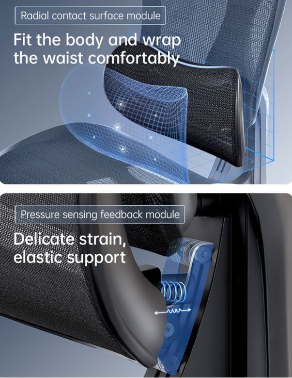 Крісло SIHOO DORO-C300 BLACK ергономічне