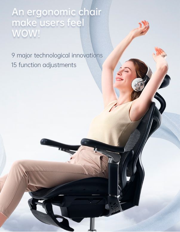 Крісло SIHOO DORO-C300 PRO WHITE...