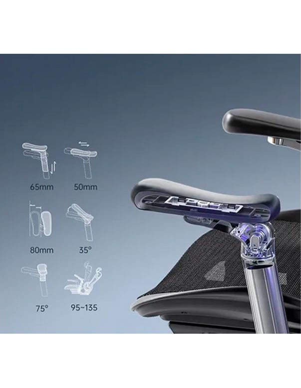 Крісло SIHOO DORO-C300 WHITE ергономічне