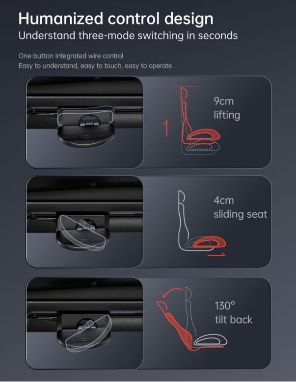 Крісло SIHOO M97 BLACK ергономічне