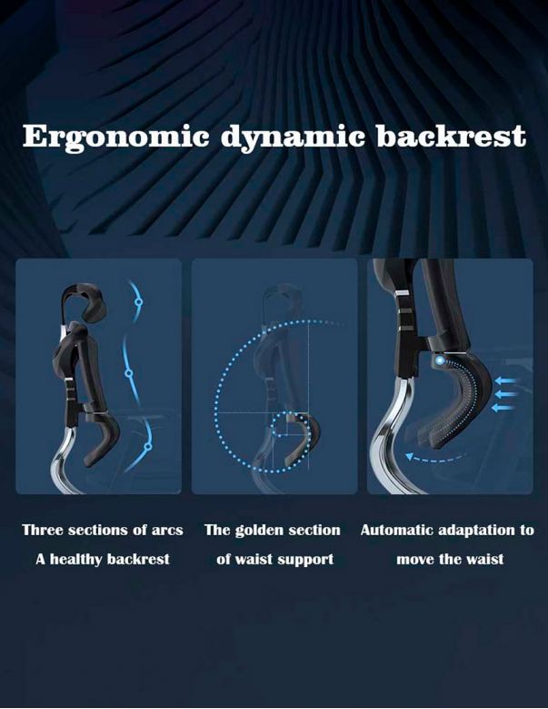 Крісло SIHOO M97 BLACK ергономічне