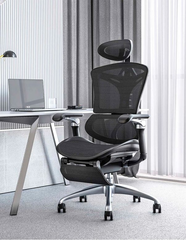 Крісло SIHOO M97 BLACK ергономічне