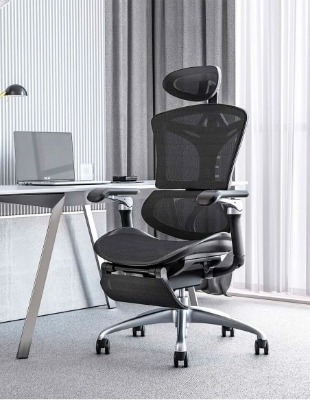 Крісло SIHOO M97 BLACK ергономічне