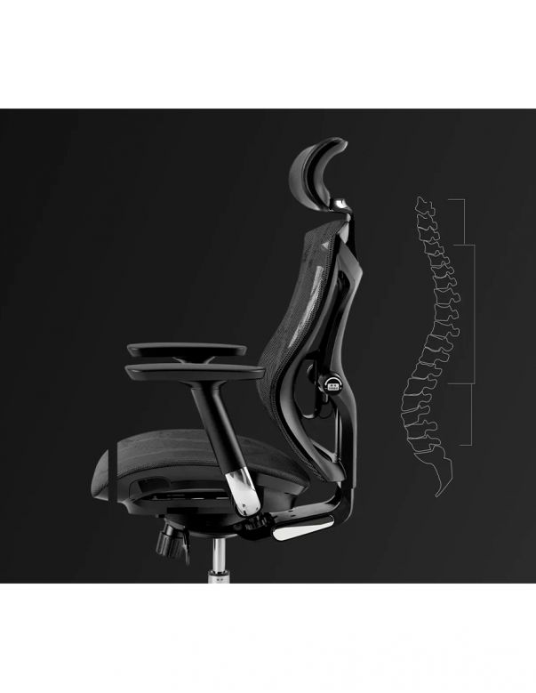 Крісло SIHOO V1 BLACK ергономічне