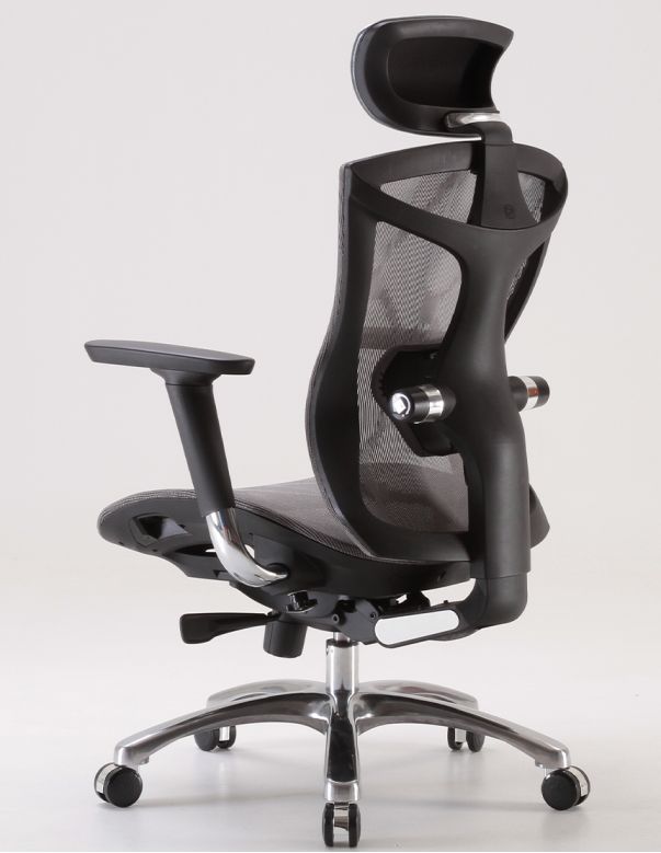 Крісло SIHOO V1 GREY MESH ергономічне