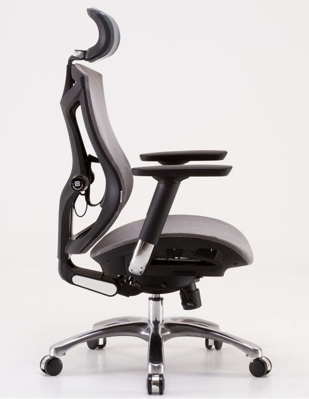 Крісло SIHOO V1 GREY MESH ергономічне