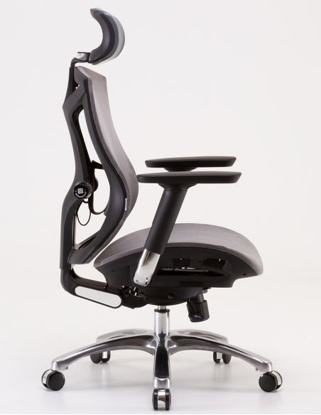 Крісло SIHOO V1 GREY MESH ергономічне