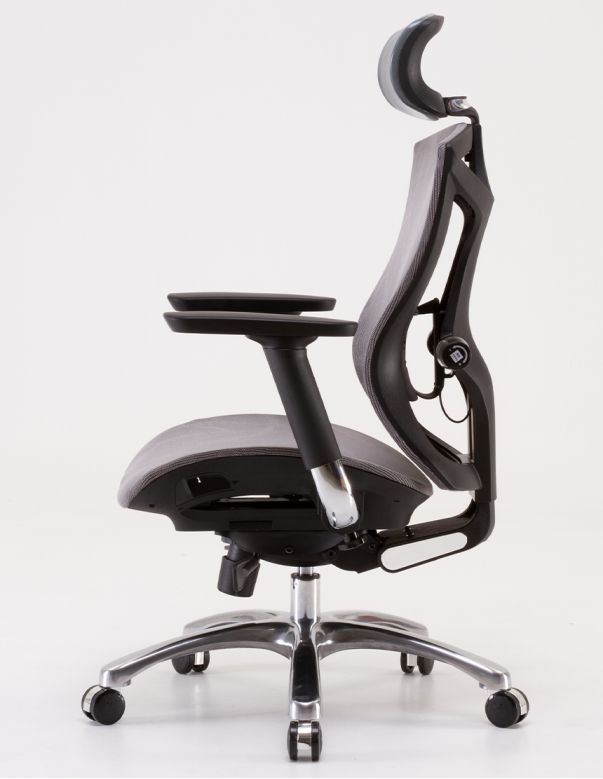 Крісло SIHOO V1 GREY MESH ергономічне