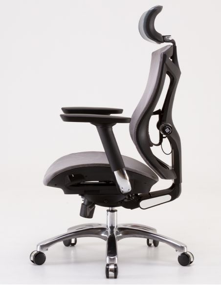 Крісло SIHOO V1 GREY MESH ергономічне