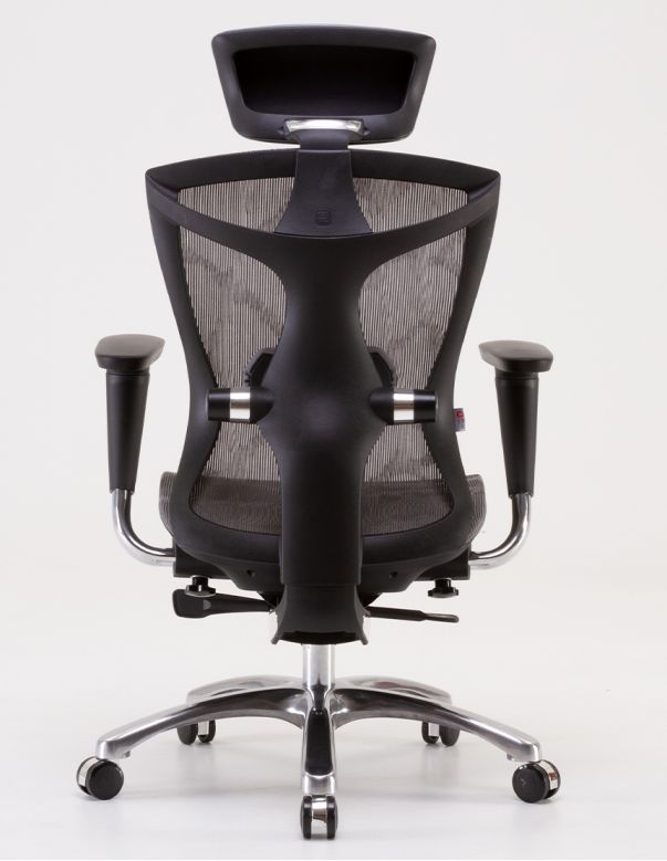 Крісло SIHOO V1 GREY MESH ергономічне