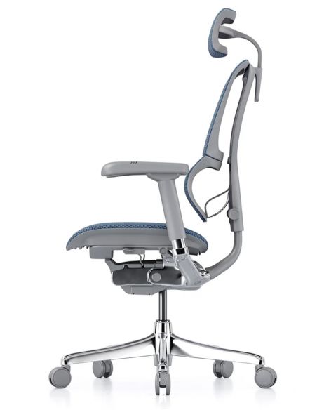 КРІСЛО ЕРГОНОМІЧНЕ MIRUS-IOO 2 (IOOE2-AG-HAM-5D-L, СІТКА Т-168-B4 COBALT)