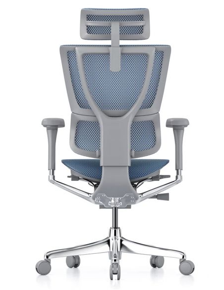 КРІСЛО ЕРГОНОМІЧНЕ MIRUS-IOO 2 (IOOE2-AG-HAM-5D-L, СІТКА Т-168-B4 COBALT)