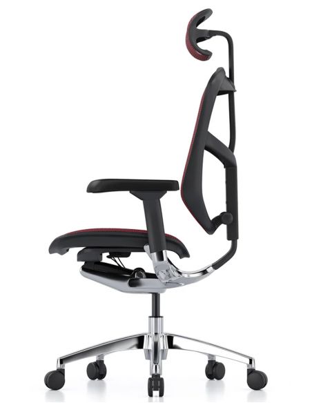 Крісло ергономічне ENJOY ELITE 2 (EJE2-AB-HAM-5D-L, СІТКА T-168-B3 SCARLET)