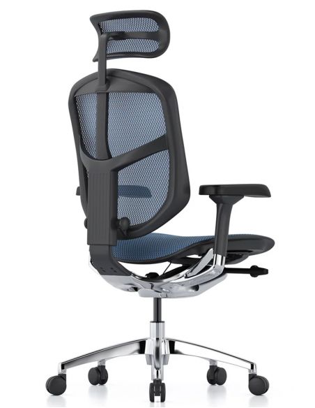Крісло ергономічне ENJOY ELITE 2 (EJE2-AB-HAM-5D-L, СІТКА T-168-B4 COBALT)