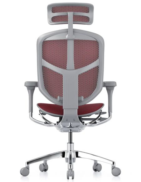 Крісло ергономічне ENJOY ELITE 2 (EJE2-AG-HAM-5D-L, СІТКА T-168-B3 SCARLET)