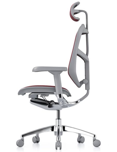 Крісло ергономічне ENJOY ELITE 2 (EJE2-AG-HAM-5D-L, СІТКА T-168-B3 SCARLET)