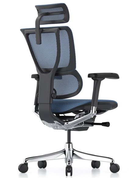 Крісло ергономічне MIRUS-IOO 2 (IOOE2-AB-HAM-5D-L, СІТКА Т-168-B4 COBALT)