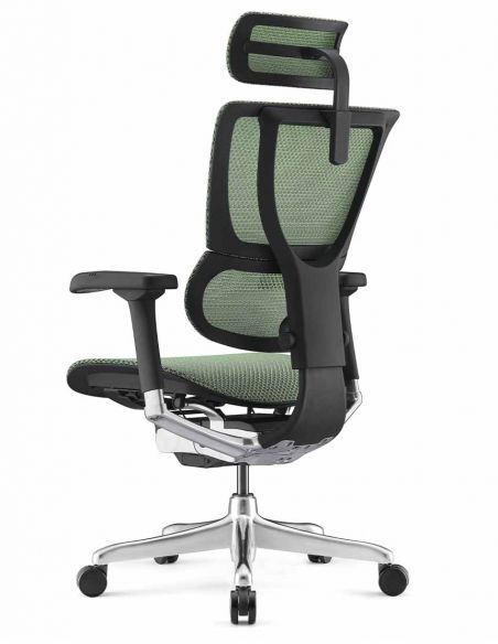 Крісло ергономічне MIRUS-IOO 2 (IOOE2-AB-HAM-5D-L, СІТКА Т-168-B6 GREEN)