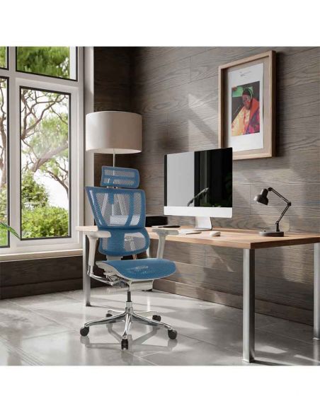 Крісло ергономічне MIRUS-IOO 2 (IOOE2-AB-HAM-5D-L, СІТКА Т-168-B6 GREEN)