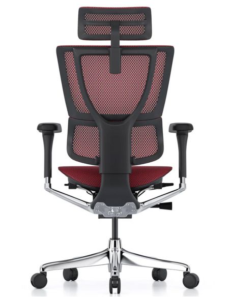 Крісло ергономічне MIRUS-IOO 2 (IOOE2-AB-HAM-5D-L, СІТКА T-168-B3 SCARLET)