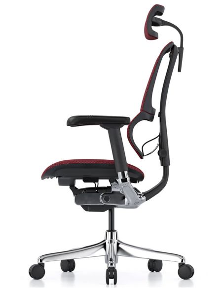 Крісло ергономічне MIRUS-IOO 2 (IOOE2-AB-HAM-5D-L, СІТКА T-168-B3 SCARLET)