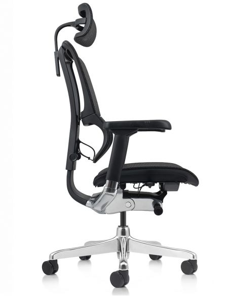 Крісло ергономічне MIRUS-IOO 2 (IOOE2-AB-HAM-5D-L, СІТКА Т-168-B1 BLACK)