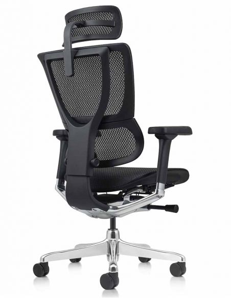 Крісло ергономічне MIRUS-IOO 2 (IOOE2-AB-HAM-5D-L, СІТКА Т-168-B1 BLACK)