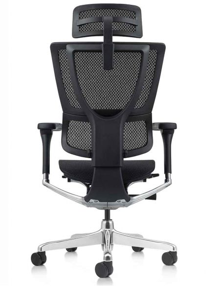 Крісло ергономічне MIRUS-IOO 2 (IOOE2-AB-HAM-5D-L, СІТКА Т-168-B1 BLACK)