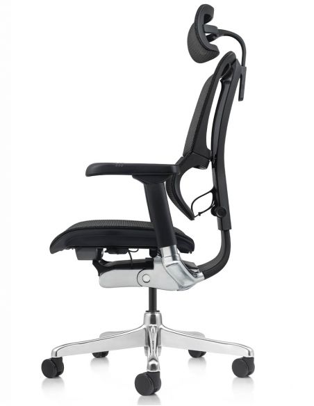 Крісло ергономічне MIRUS-IOO 2 (IOOE2-AB-HAM-5D-L, СІТКА Т-168-B1 BLACK)