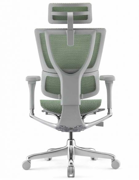 Крісло ергономічне MIRUS-IOO 2 (IOOE2-AG-HAM-5D-L, СІТКА Т-168-B6 GREEN)