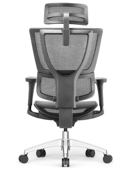 Крісло MIRUS-IOO PROJECT 2 (IOOB2WB-AB-HAM, СІТКА Т-168-B1 BLACK), ергономічне