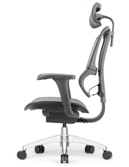 Крісло MIRUS-IOO PROJECT 2 (IOOB2WB-AB-HAM, СІТКА Т-168-B1 BLACK), ергономічне