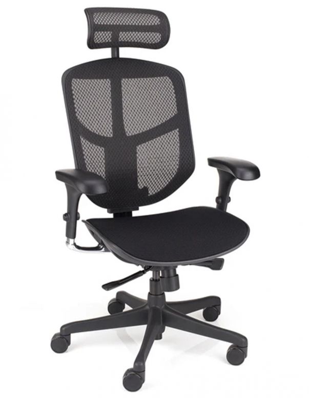 Крісло ENJOY CLASSIC 2 BLACK FABRIC...