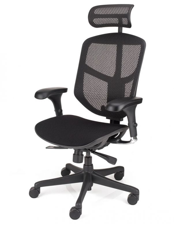 Крісло ENJOY BUDGET 2 BLACK FABRIC...