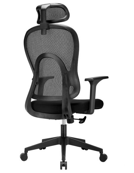 Крісло KRESLALUX GO-SIT 645-1A BLACK, ергономічне