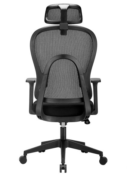 Крісло KRESLALUX GO-SIT 645-1A BLACK, ергономічне