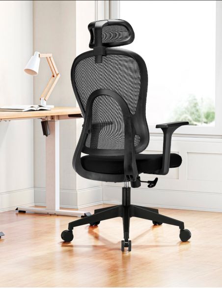 Крісло KRESLALUX GO-SIT 645-1A BLACK, ергономічне