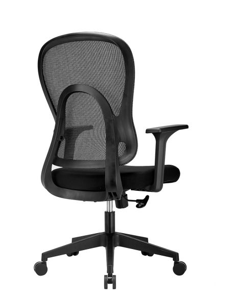 Крісло KRESLALUX GO-SIT 645-1B BLACK, ергономічне