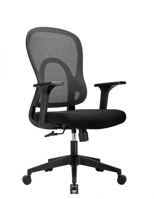 Крісло KRESLALUX GO-SIT 645-1B BLACK, ергономічне