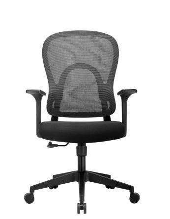 Крісло KRESLALUX GO-SIT 645-1B BLACK, ергономічне 2