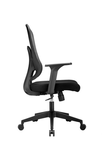 Крісло KRESLALUX GO-SIT 645-1B BLACK, ергономічне