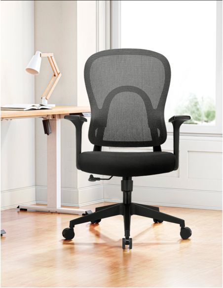 Крісло KRESLALUX GO-SIT 645-1B BLACK, ергономічне