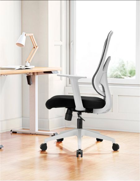 Крісло KRESLALUX GO-SIT 645-1B LIGHT GREY, ергономічне