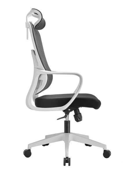 Крісло KRESLALUX GO-SIT 645-A LIGHT GREY, ергономічне
