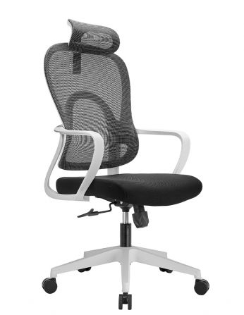 Крісло KRESLALUX GO-SIT 645-A LIGHT GREY, ергономічне
