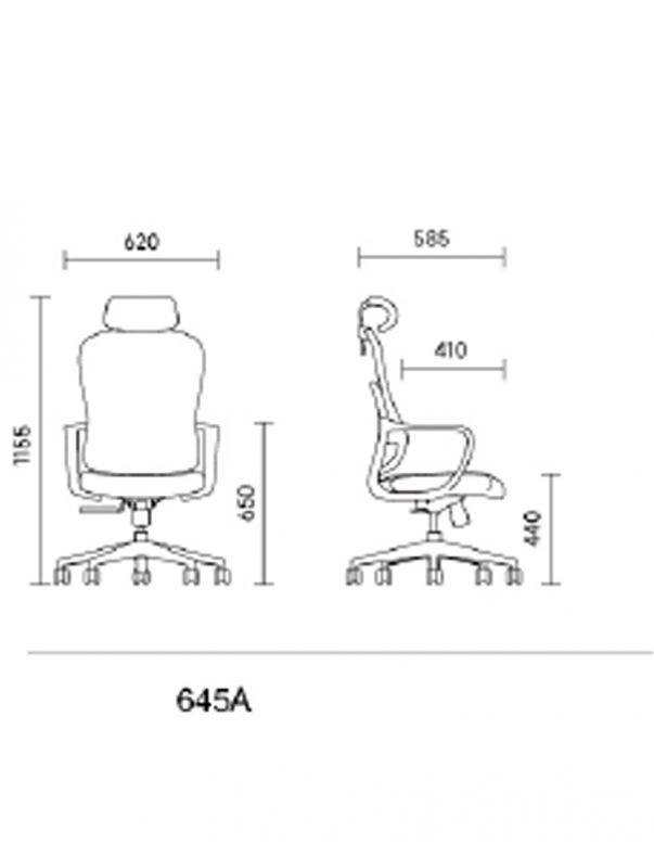 Крісло KRESLALUX GO-SIT 645-A LIGHT...