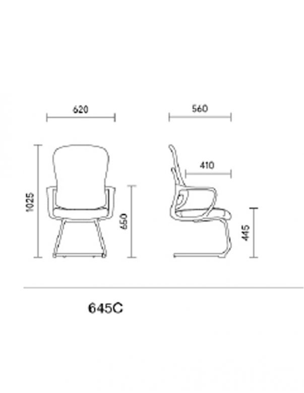 Крісло KRESLALUX GO-SIT 645-C LIGHT...
