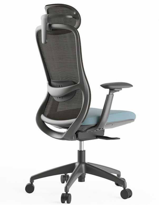 Крісло KRESLALUX SILKY GHB BLUE,...