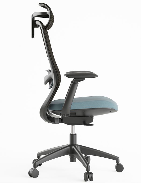 Крісло KRESLALUX SILKY GHB BLUE,...